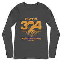 Playful WV - Gold (Unisex) Long Sleeve Tee