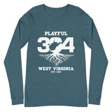 Playful WV - White (Unisex) Long Sleeve Tee