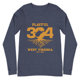 Playful WV - Gold (Unisex) Long Sleeve Tee