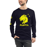 Playful Paws (Unisex) Long Sleeve Tee