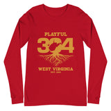 Playful WV - Gold (Unisex) Long Sleeve Tee