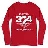 Playful WV - White (Unisex) Long Sleeve Tee