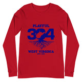 Playful WV - Blue (Unisex) Long Sleeve Tee