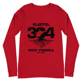 Playful WV - Black (Unisex) Long Sleeve Tee