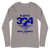 Playful WV - Blue (Unisex) Long Sleeve Tee