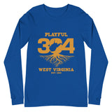 Playful WV - Gold (Unisex) Long Sleeve Tee