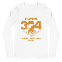 Playful WV - Gold (Unisex) Long Sleeve Tee