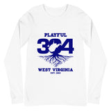 Playful WV - Blue (Unisex) Long Sleeve Tee