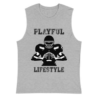 Playful Football Lifestyle Muscle Tee