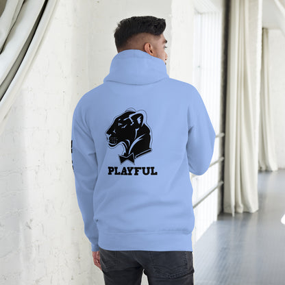 Playful (Unisex) Premium Hoodie (BLK Logo)
