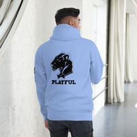 Playful (Unisex) Premium Hoodie (BLK Logo)
