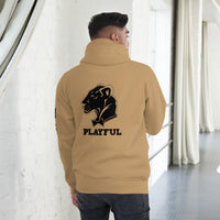 Playful (Unisex) Premium Hoodie (BLK Logo)