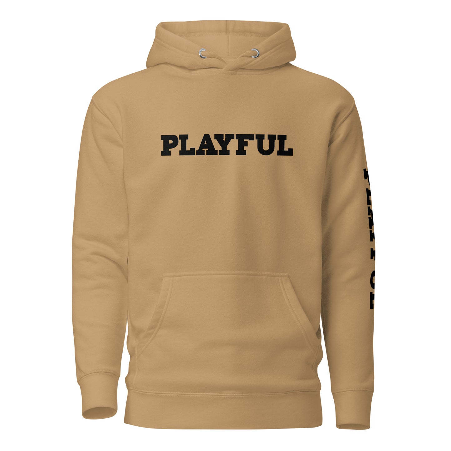 Playful (Unisex) Premium Hoodie (BLK Logo)