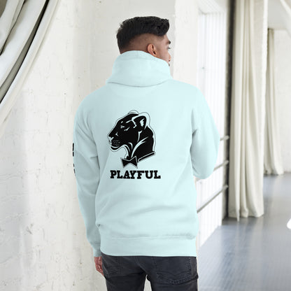 Playful (Unisex) Premium Hoodie (BLK Logo)