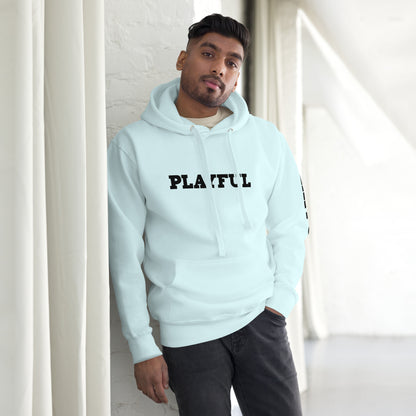 Playful (Unisex) Premium Hoodie (BLK Logo)