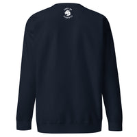 Just Be Playful Embroidered (Unisex) Premium Sweatshirt