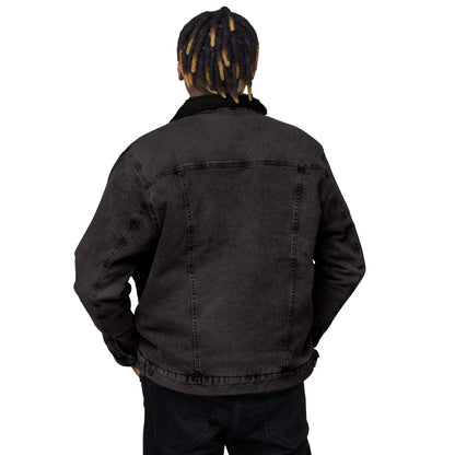 Playful (Unisex) Denim Sherpa Jacket