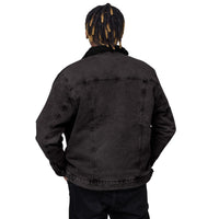 Playful (Unisex) Denim Sherpa Jacket