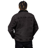 Playful (Unisex) Denim Sherpa Jacket