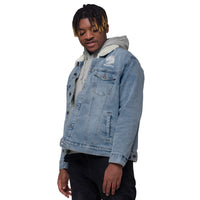 Playful (Unisex) Denim Sherpa Jacket
