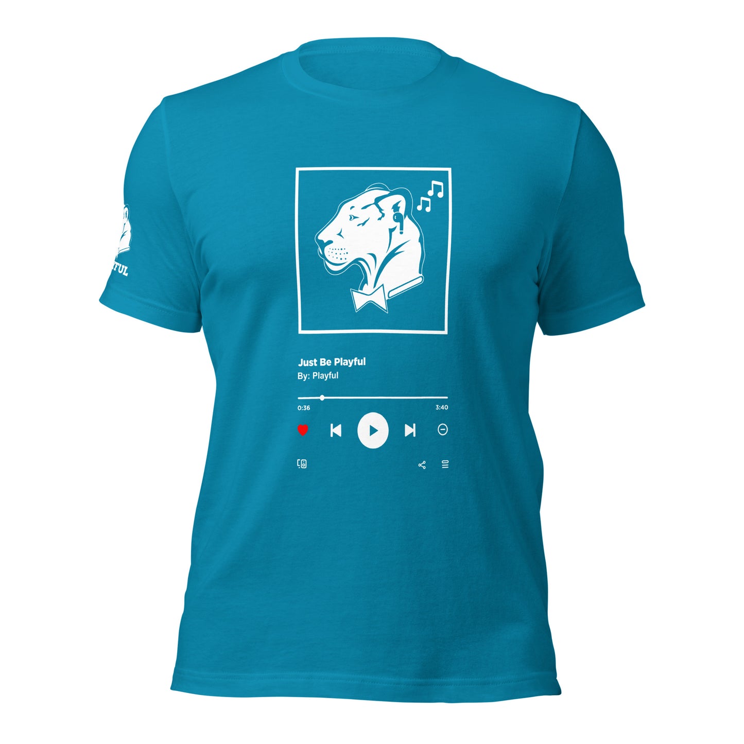 Just Be Playful Streaming (Unisex) Tee