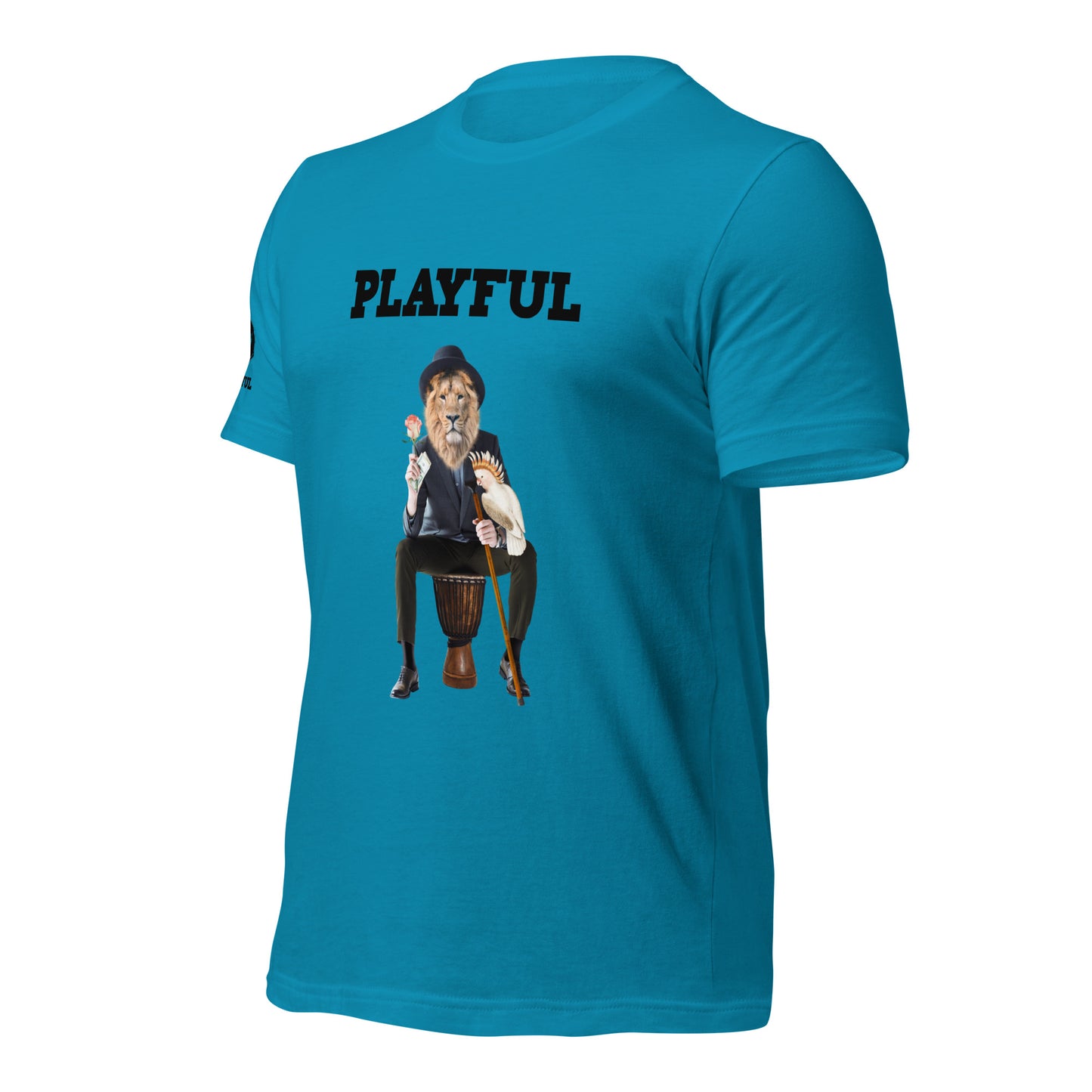 Playful Lion (Unisex) T-Shirt