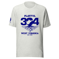 Playful WV - Blue (Unisex) T-Shirt