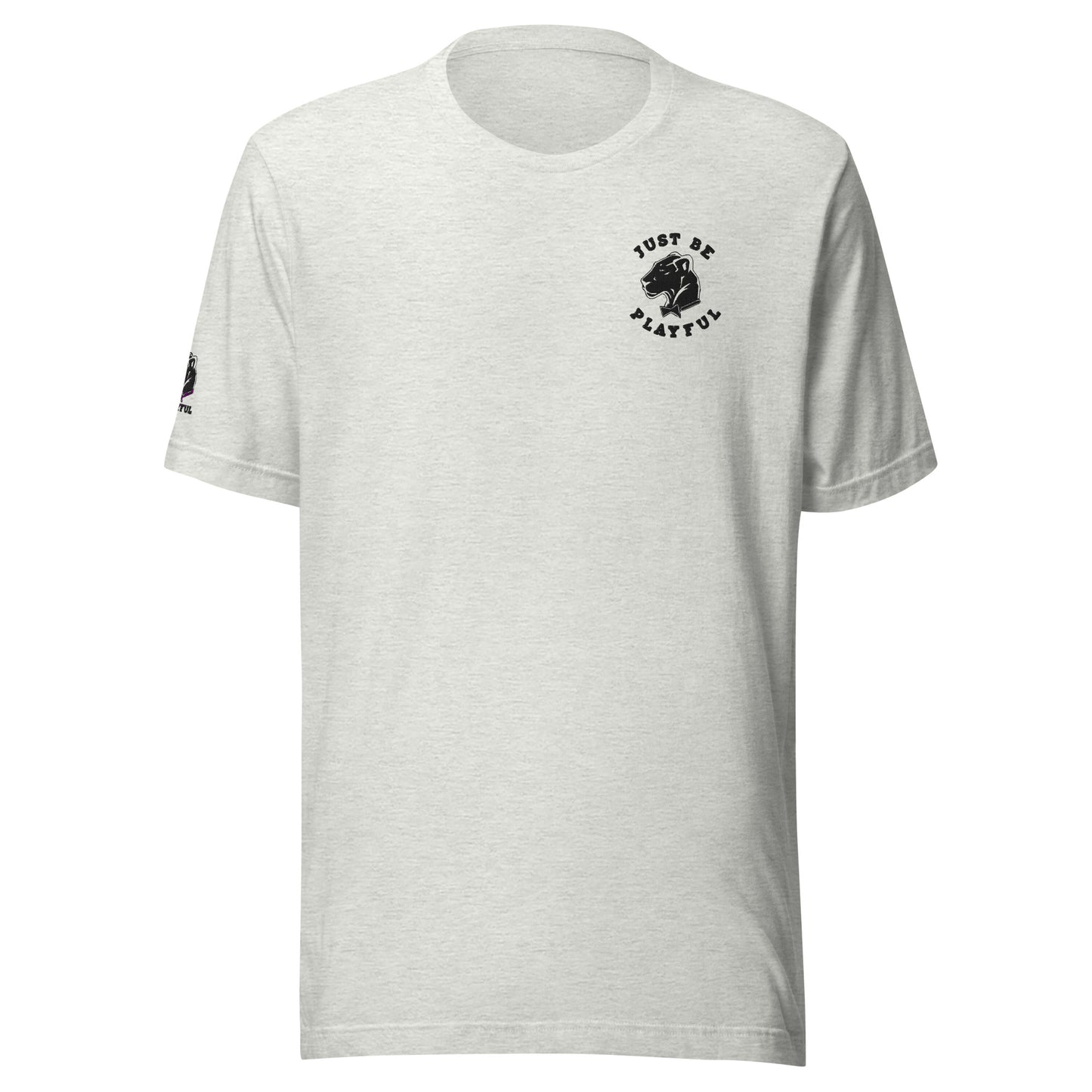 Just Be Playful Embroidered (Unisex) T-Shirt