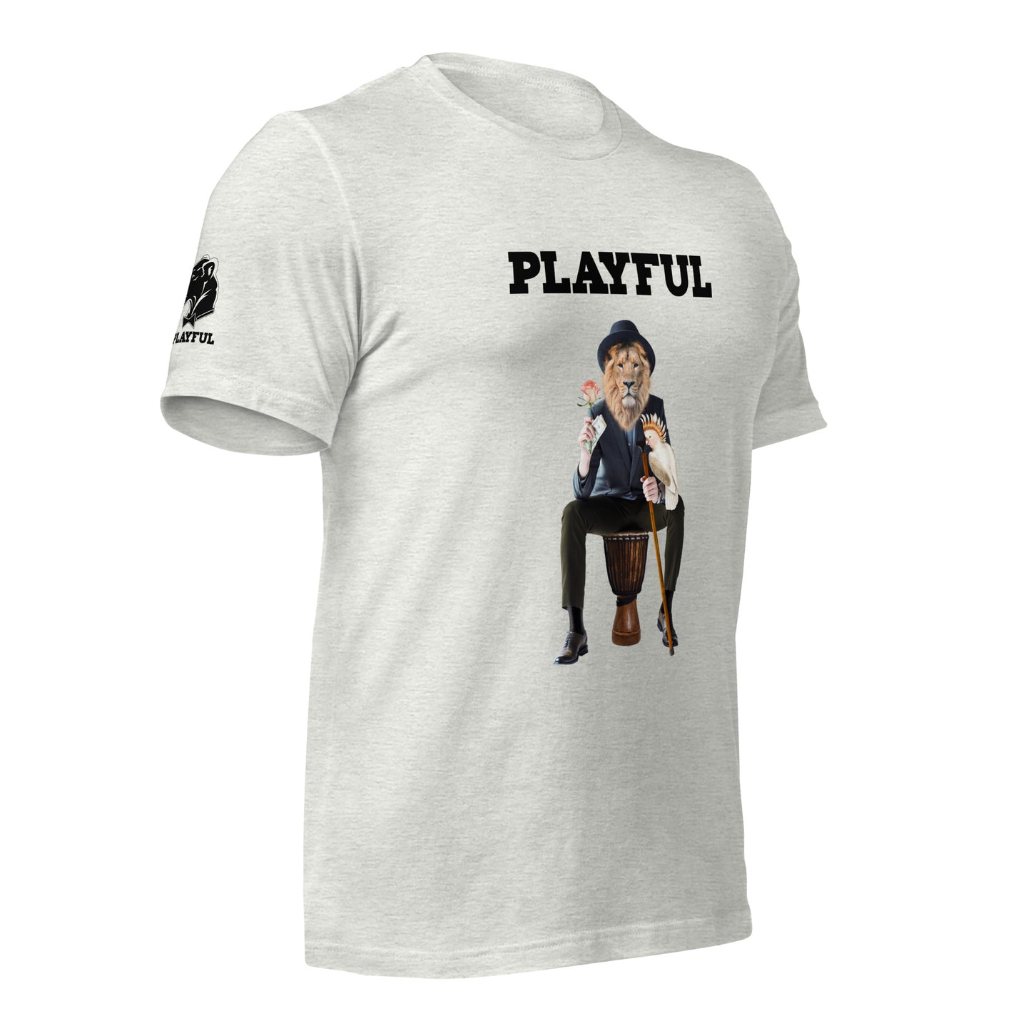 Playful Lion (Unisex) T-Shirt