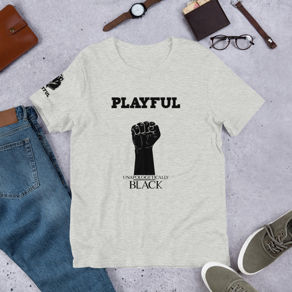 Playful Unapologetically Black (Unisex) Tee