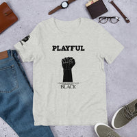 Playful Unapologetically Black (Unisex) Tee