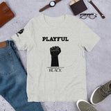 Playful Unapologetically Black (Unisex) Tee