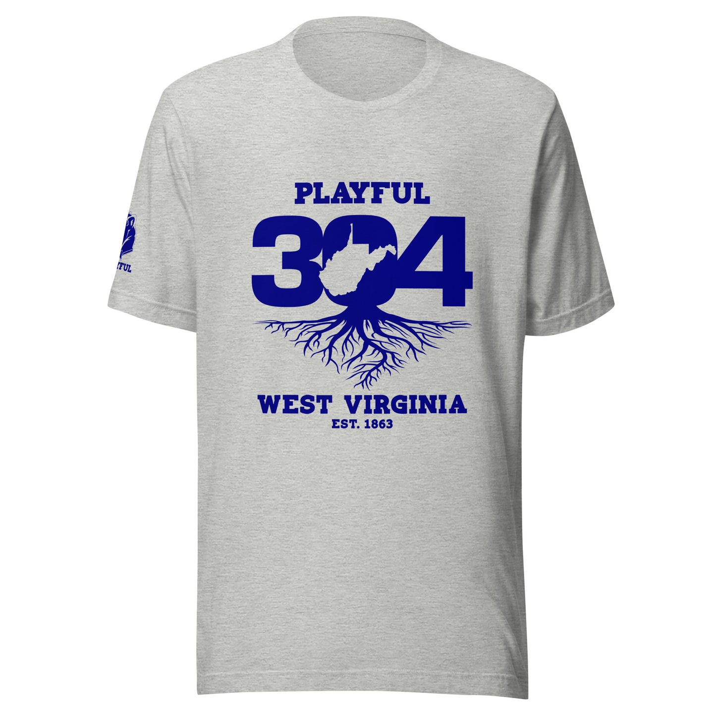 Playful WV - Blue (Unisex) T-Shirt