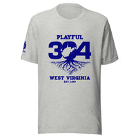 Playful WV - Blue (Unisex) T-Shirt