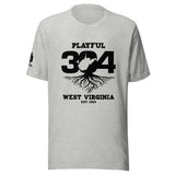 Playful WV - Black (Unisex) T-Shirt