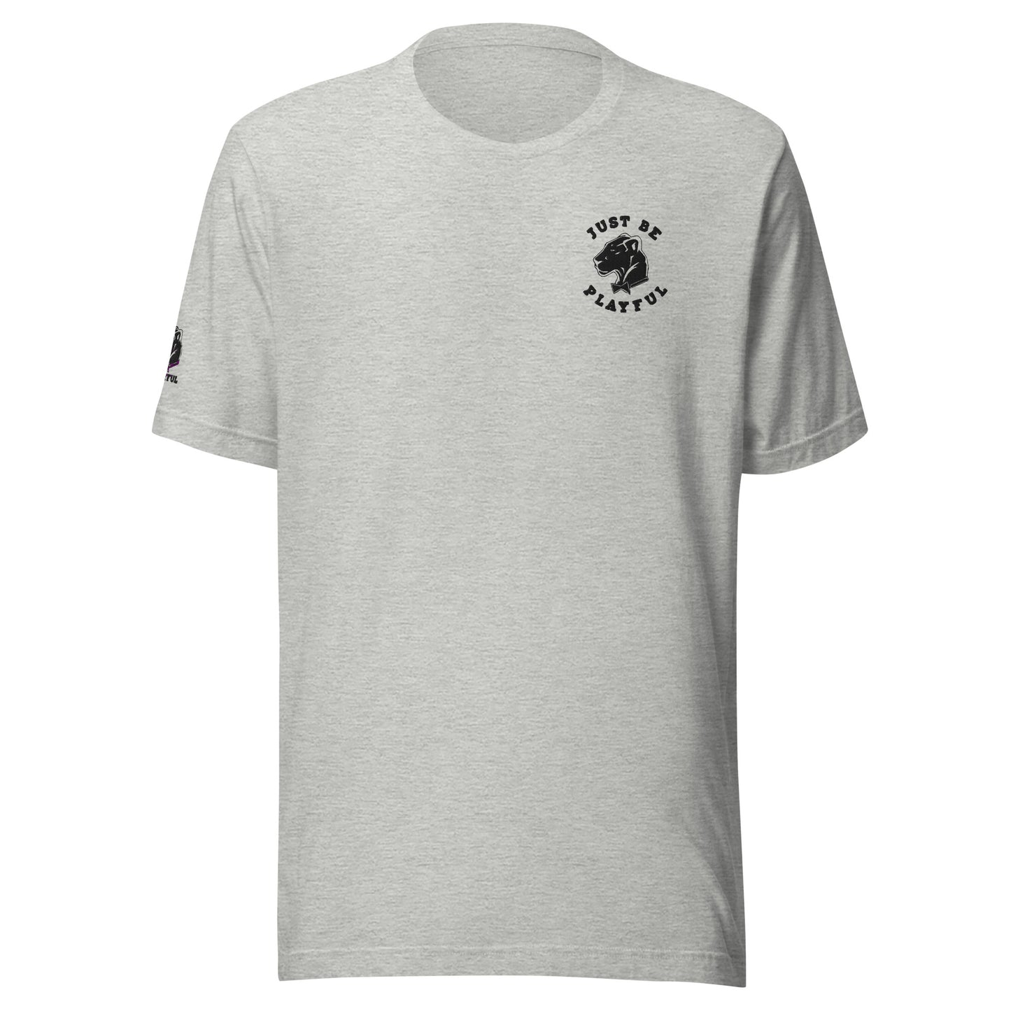 Just Be Playful Embroidered (Unisex) T-Shirt