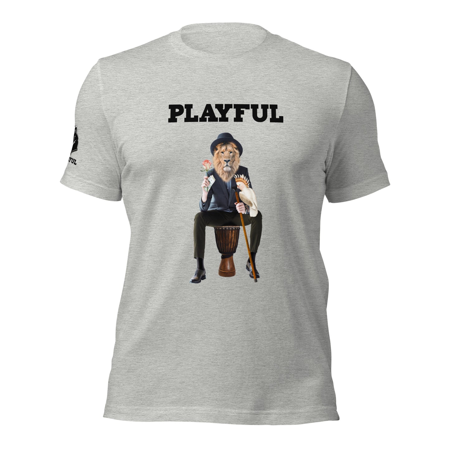 Playful Lion (Unisex) T-Shirt