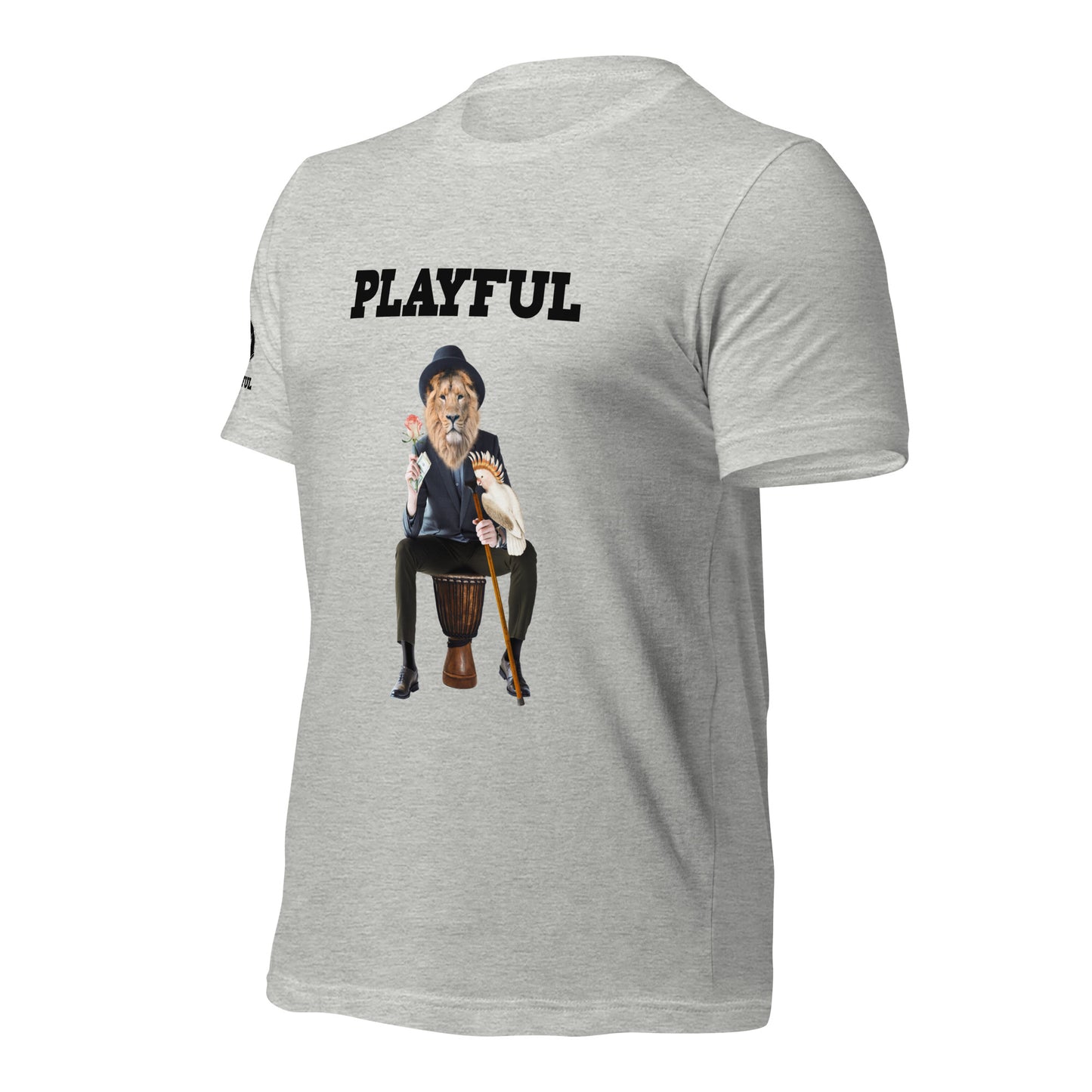 Playful Lion (Unisex) T-Shirt