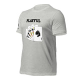 Playful Spades - Black (Unisex) T-Shirt
