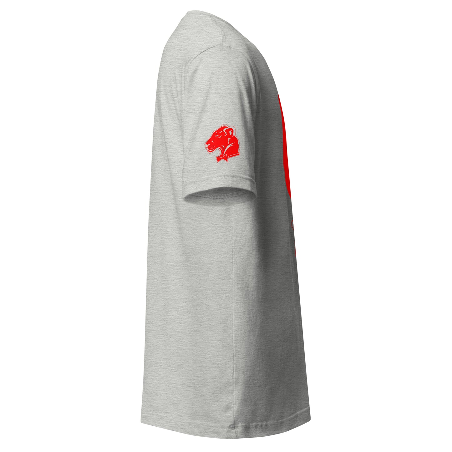 Playful Red Moon (Unisex) T-Shirt