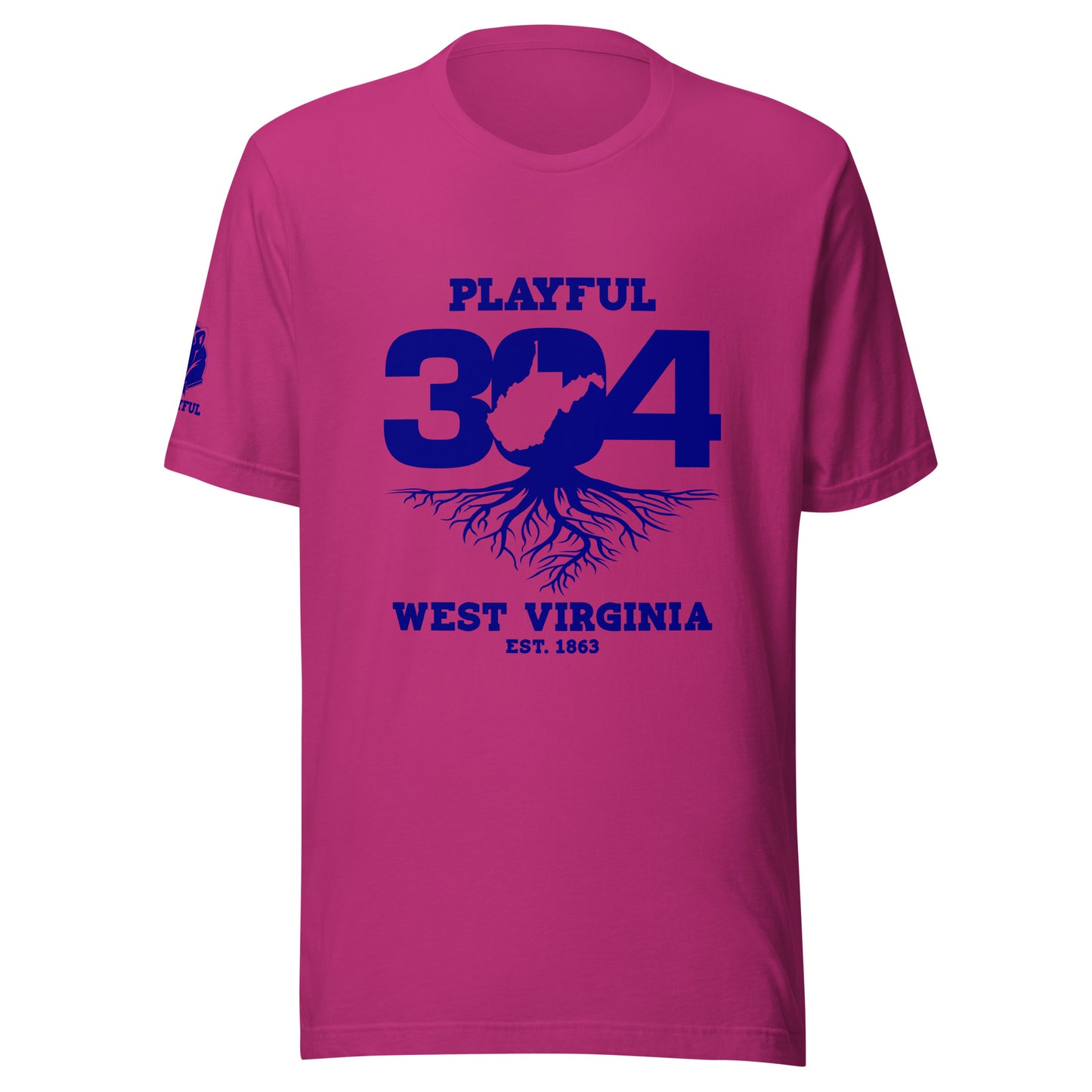 Playful WV - Blue (Unisex) T-Shirt