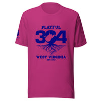 Playful WV - Blue (Unisex) T-Shirt