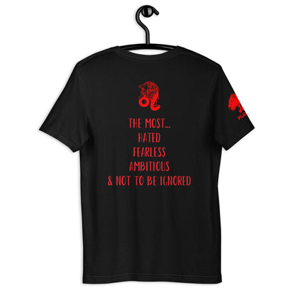 Playful Leo Red (Unisex) Tee