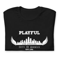 Playful Los Angeles City of Angels (Unisex) T-Shirt