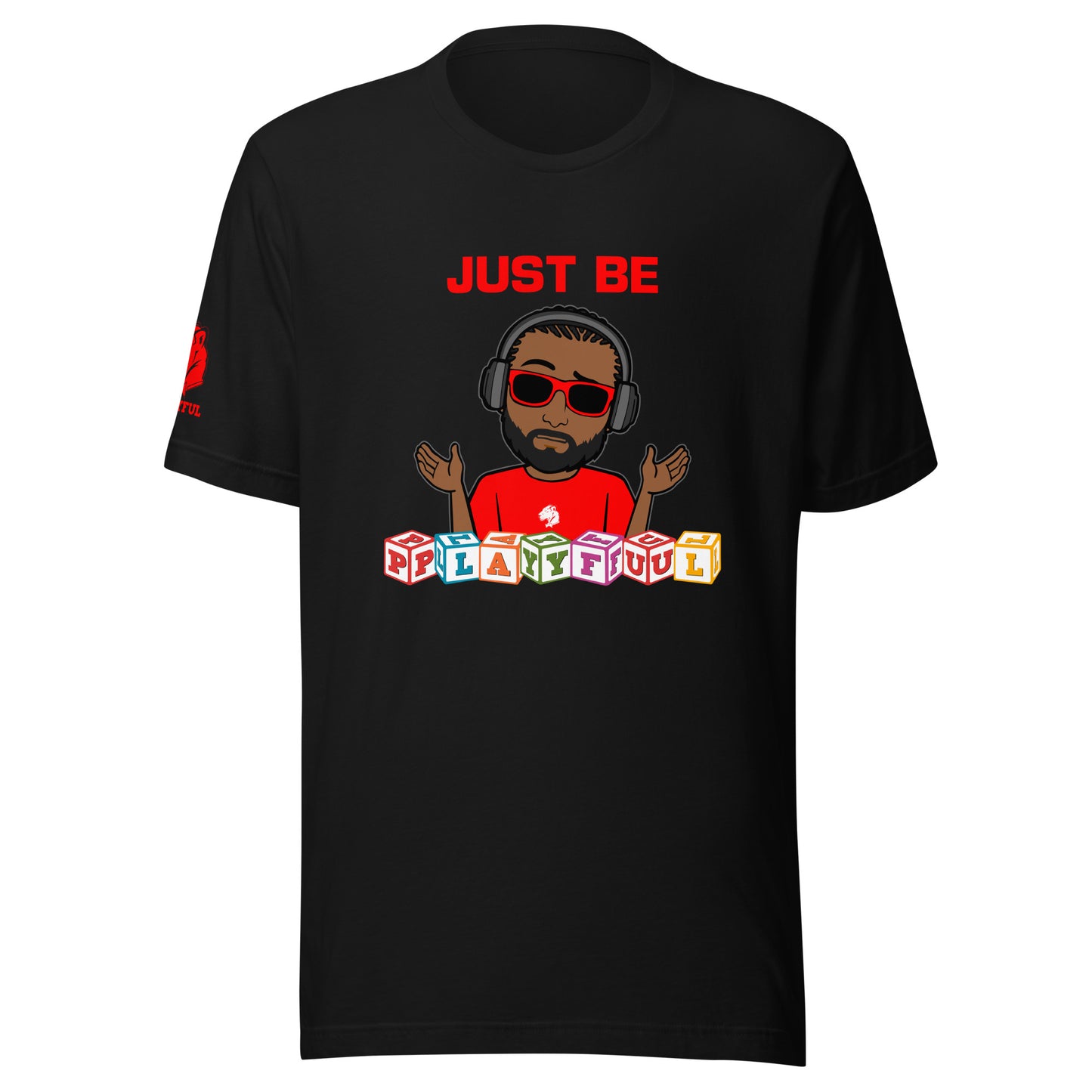 Just Be Playful Bitmoji (Unisex) Tee