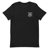 Playful RN White Embroidered (Unisex) Tee