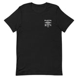 Playful RN White Embroidered (Unisex) Tee