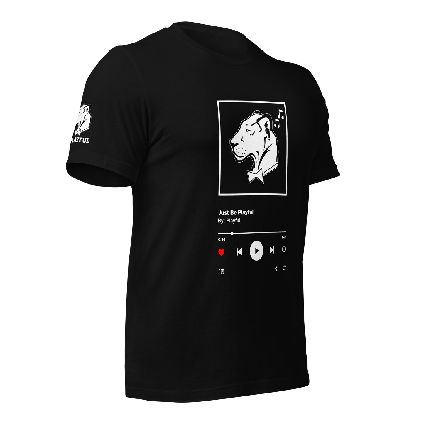 Just Be Playful Streaming (Unisex) Tee