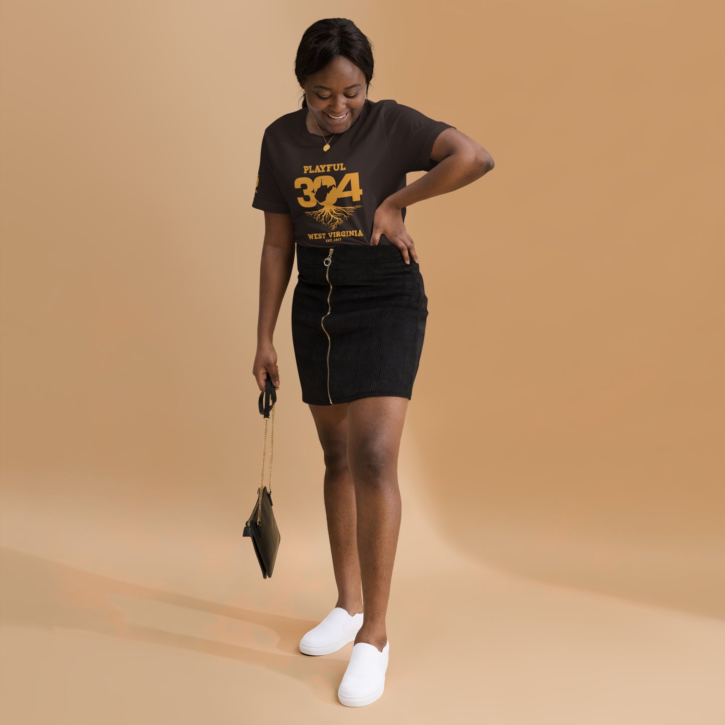 Playful WV - Gold (Unisex) T-Shirt