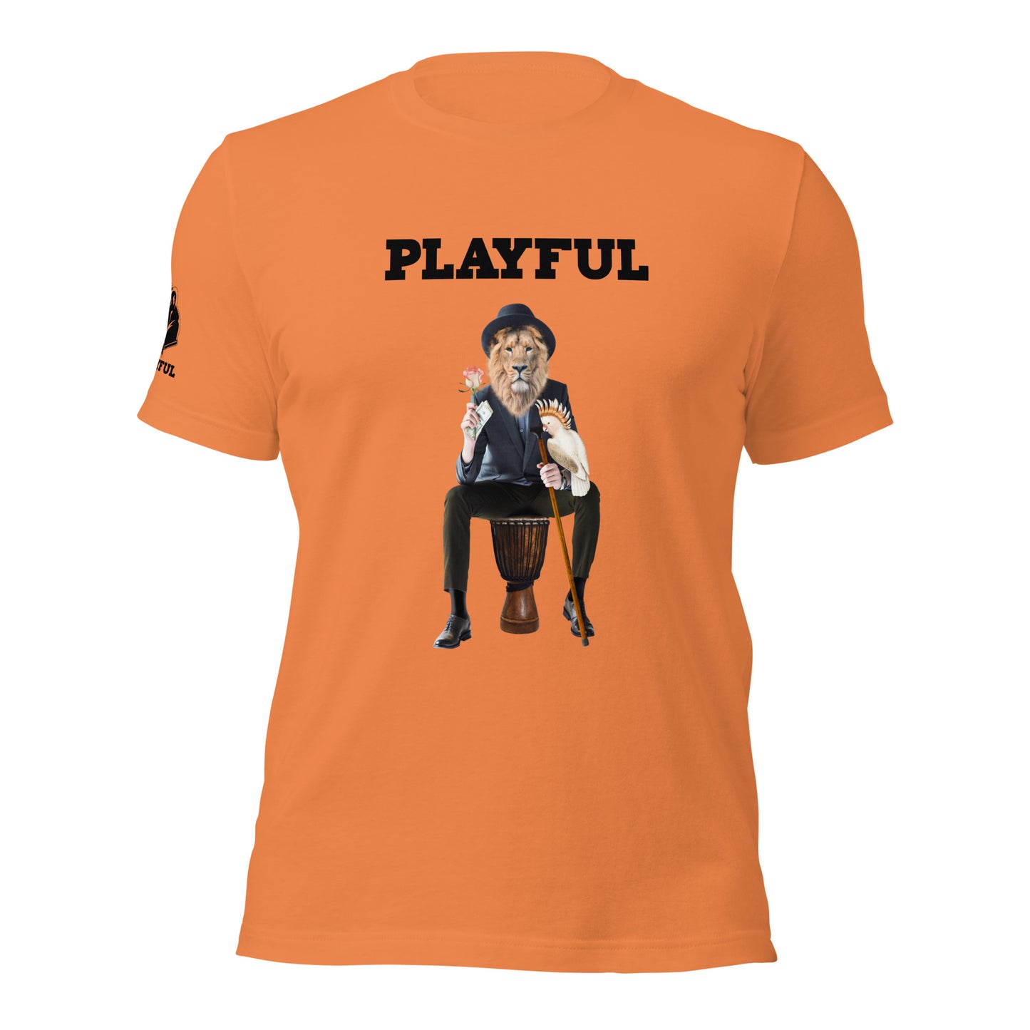 Playful Lion (Unisex) T-Shirt